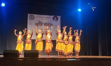 इंदिरा कला संगीत विश्वविद्यालय में श्रुति मंडल का भव्य आयोजन