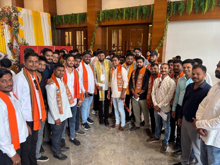 दुर्ग में संभागीय बैठक में उमड़ा भाजपा युवा जोश