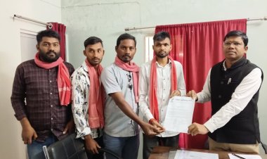 संडी चूना पत्थर ब्लॉक जनसुनवाई रद्द करने की माँग — जोहार छत्तीसगढ़ पार्टी ने एसडीएम को सौंपा ज्ञापन